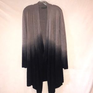 Barefoot Dreams ombre wrap cardigan